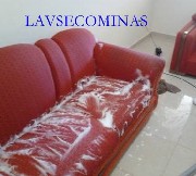 Limpeza à seco de sofá