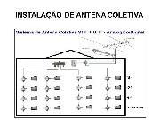 Manutenção antenas coletiva tv antena  digital